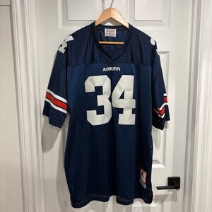 Vintage 1985 Bo Jackson Gridiron Greats Auburn Navy Blue Football Jersey